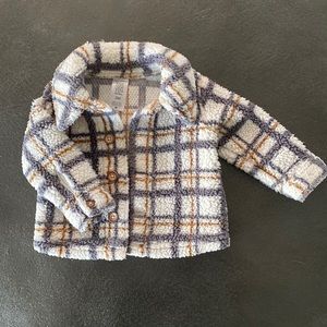 Just One You Baby Boy Shacket - 3 Months 🤎